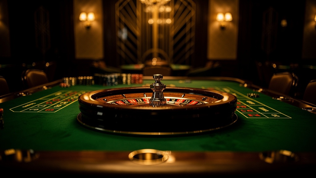 Mesa de ruleta en casino terrestre argentino